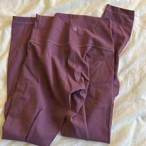 Purple lululemon legging